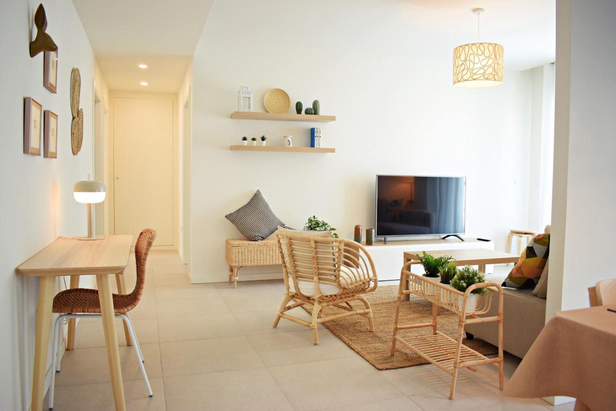 Amalia'S Home: Luminoso Apartamento Muy Cerca De La Playa Málaga Dış mekan fotoğraf